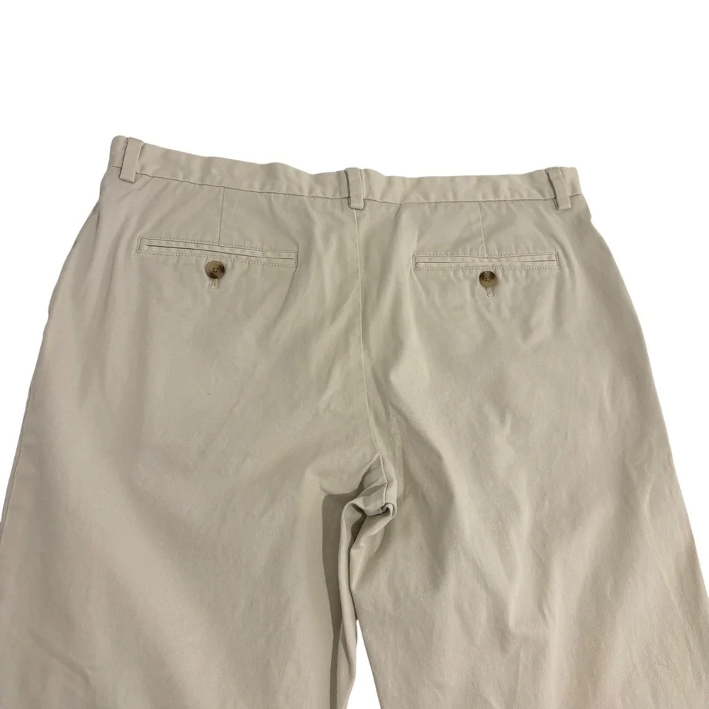 Vineyard Vines Breaker Stretch Pants Mens 35x32 Tan Stretch Chinos Nautical